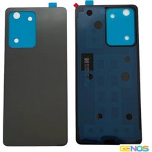 Genos Xiaomi Redmi Note 12 Uyumlu Batarya Kapağı (Siyah) (SN808460)