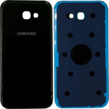 Genos Samsung A7 2017 A720 Uyumlu Arka Kapak Siyah