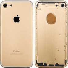 Genos Iphone 7 Modeli Uyumlu Boş Kasa Gold (Altın Renk) Tam Modeli Uyumlu
