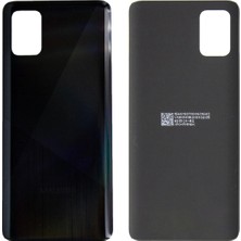 Genos Samsung A515 A51 Uyumlu Arka Kapak Siyah