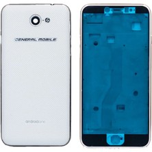 Genos General Mobile Gm6 Uyumlu Kasa Beyaz