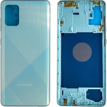 Genos Samsung A715 A71 Uyumlu Kasa Mavi
