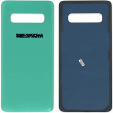 Genos Samsung Galaxy S10 Uyumlu Arka Cam Kapak Yeşil Renk (SN543213215)