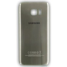 Genos Samsung G935 S7 Edge Uyumlu Arka Kapak Gümüş