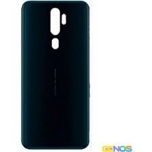 Genos Oppo A5 2020 Uyumlu Batarya Kapağı (Siyah) (SN808131)