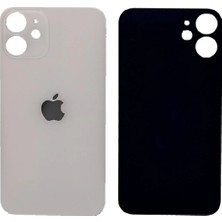 Genos Apple Iphone 12 Mini Uyumlu Arka Kapak Beyaz