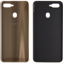 Genos Oppo A5S Uyumlu Arka Kapak Gold Altın
