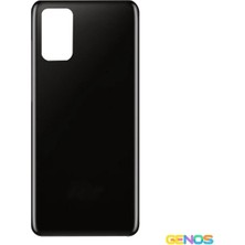 Genos Samsung Galaxy S20 Plus Uyumlu Batarya Kapağı (Siyah) (SN808368)