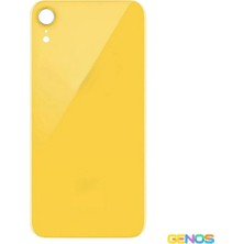 Genos iPhone Xr Uyumlu Batarya Kapağı (Sarı) (SN808307)