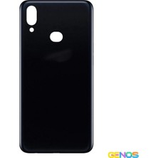 Genos Samsung Galaxy A10S Uyumlu Batarya Kapağı (Siyah) (SN807872)