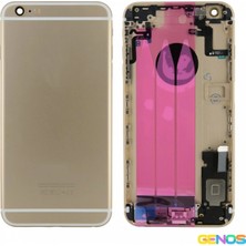Genos iPhone 6s Plus Uyumlu Dolu Kasa (Gold) (SN808498)
