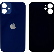 Genos Apple Iphone 12 Mini Uyumlu Arka Kapak Mavi
