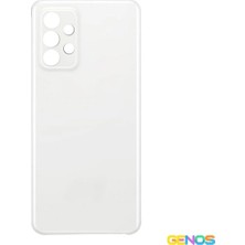 Genos Samsung Galaxy A52 Uyumlu Batarya Kapağı (Beyaz) (SN808164)