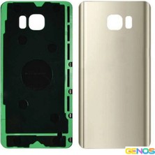 Genos Samsung Galaxy N920 Note 5 Uyumlu Batarya Kapağı (Gold) (SN807941)