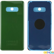 Genos Samsung Galaxy S10E Uyumlu Batarya Kapağı (Yeşil) (SN808236)