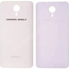 Genos General Mobile Gm 4g Uyumlu Arka Kapak Beyaz