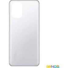 Genos Xiaomi Redmi Note 10 Uyumlu Batarya Kapağı (Beyaz) (SN808172)