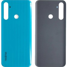 Genos Realme 6i Uyumlu Arka Kapak Mavi