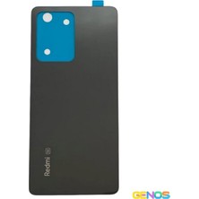 Genos Xiaomi Redmi Note 12 Pro 4g Uyumlu Batarya Kapağı (Siyah) (SN808447)