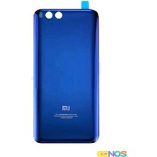 Genos Xiaomi Mi 6 Arka Kapak Batarya Pil Kapağı Cam Mavi