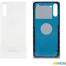 Genos Samsung Galaxy Note 10 Uyumlu Batarya Kapağı (Beyaz) (SN808202)