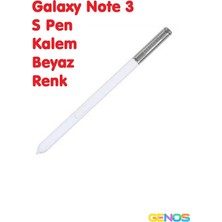 Genos Samsung Galaxy Note 3 Dokunmatik Kalem S Pen Stylus Beyaz