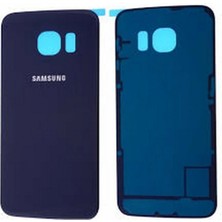 Genos Samsung G925 S6 Edge Uyumlu Arka Kapak Siyah