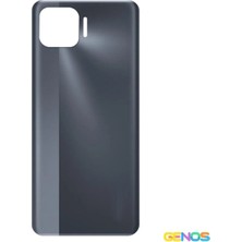 Genos Oppo Reno 4 Lite Uyumlu Batarya Kapağı (Siyah) (SN808339)