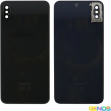 Genos iPhone Xs Max Uyumlu Batarya Kapağı (Siyah) (SN808109)