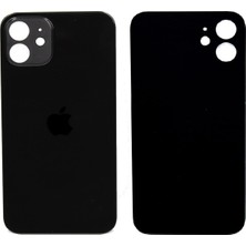 Genos Apple Iphone 12 Uyumlu Arka Kapak Siyah