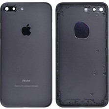 Genos Iphone 7 Plus Uyumlu Boş Kasa Siyah (Mat Siyah) Tam Uyumlu