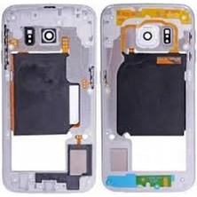 Genos Samsung G928 S6 Edge Plus Uyumlu Kasa Beyaz