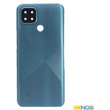 Genos Realme C21Y Uyumlu Batarya Kapağı (Mavi) (SN808160)