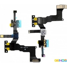 Genos iPhone 5s Uyumlu Ön Kamera + Sensör (Siyah) (SN806975)