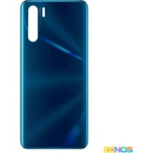 Genos Oppo A91 Uyumlu Batarya Kapağı (Petrol Mavisi) (SN808201)