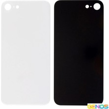 Genos iPhone 8 Uyumlu Batarya Kapağı (Beyaz) (SN807851)