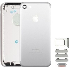 Genos Apple Iphone 7 Uyumlu Kasa Boş Gümüş