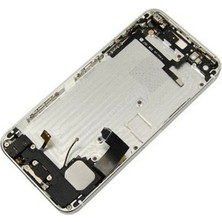 Genos Apple Iphone 6s Uyumlu Kasa Dolu Beyaz