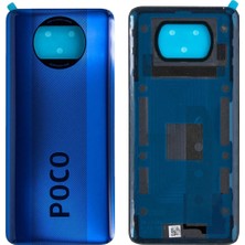 Genos Xiaomi Poco X3 Uyumlu Arka Kapak Mavi