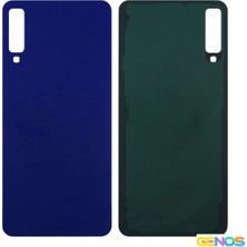 Genos Samsung Galaxy A7 2018 SM-A750F Uyumlu Batarya Kapağı (Mavi) (SN808181)