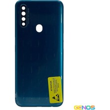 Genos Oppo A31 Uyumlu Batarya Kapaklı Boş Kasa (Yeşil) (SN808112)