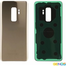 Genos Samsung Galaxy G965 S9 Plus Uyumlu Batarya Kapağı (Gold) (SN808038)