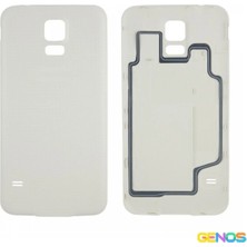 Genos Samsung Galaxy G900 S5 Uyumlu Batarya Kapağı (Beyaz) (SN807634)