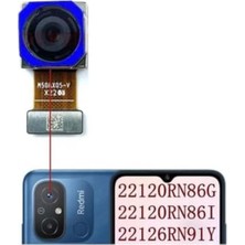 Genos Xiaomi Redmi 12C Ile Uyumlu Arka Kamera Ithal