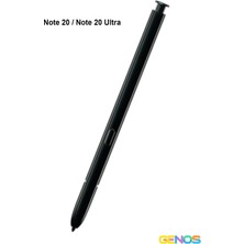 Genos Samsung Galaxy Note 20 Note 20 Ultra S Pen Stylus Dokunmatik Kalem Siyah (N980F - N985F)