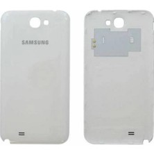 Genos Samsung N7100 Note 2 Uyumlu Arka Kapak Beyaz