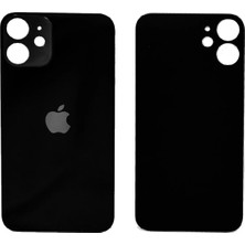 Genos Apple Iphone 12 Mini Uyumlu Arka Kapak Siyah