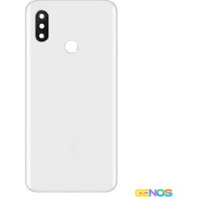 Genos Xiaomi Mi 8 Uyumlu Batarya Kapağı (Beyaz) (SN808175)