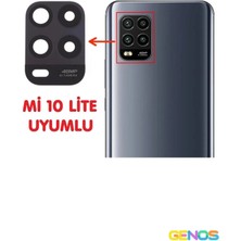 Genos Xiaomi Mi 10 Lite Arka Kamera Camı Kamera Camı Lensi