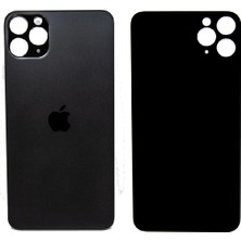 Genos Apple Iphone 11 Pro Max Uyumlu Arka Kapak Siyah